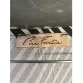 Tunique 3/4 rainures noires et blanches    « Pin Forte »taille L