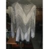 Tunique 3/4 rainures noires et blanches    « Pin Forte »taille L