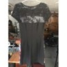 Robe noire haut dentelle taille L « DESIGUAL »