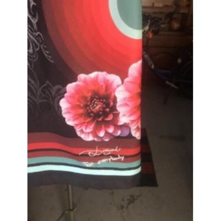 Robe noire haut dentelle taille L « DESIGUAL »