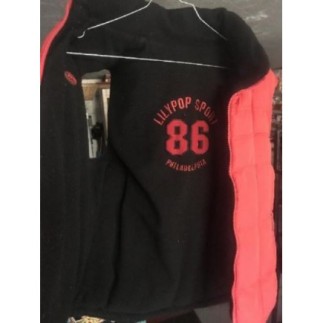 Veste sans manche taille L « LILYPOP SPORT « rouge 