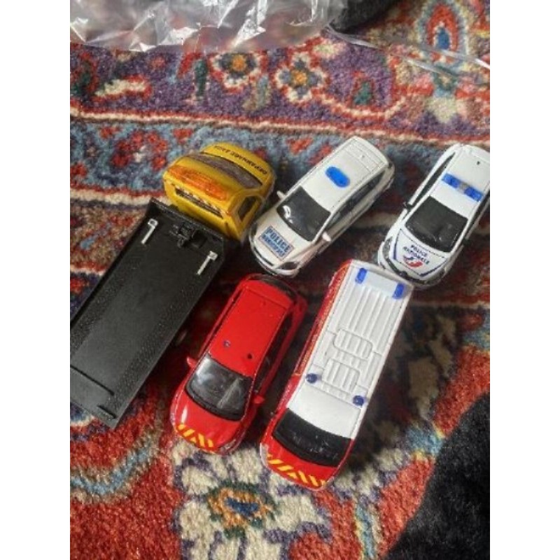 Lot 5 voitures burago