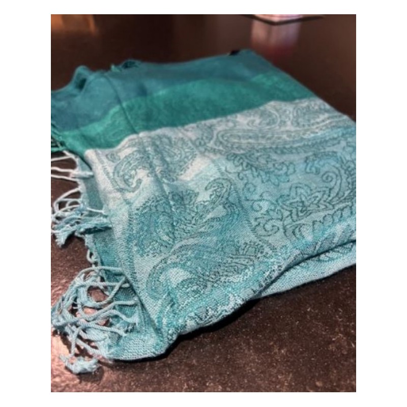 Foulard femme - vert emeraude