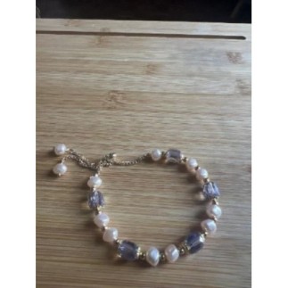 Bracelet cristal en acier...