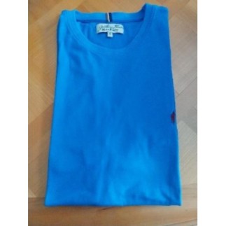 Tee shirt bleu.     M