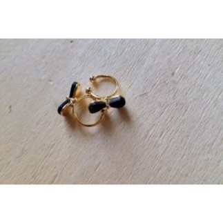 Bi-Boucles d'oreilles noeud...