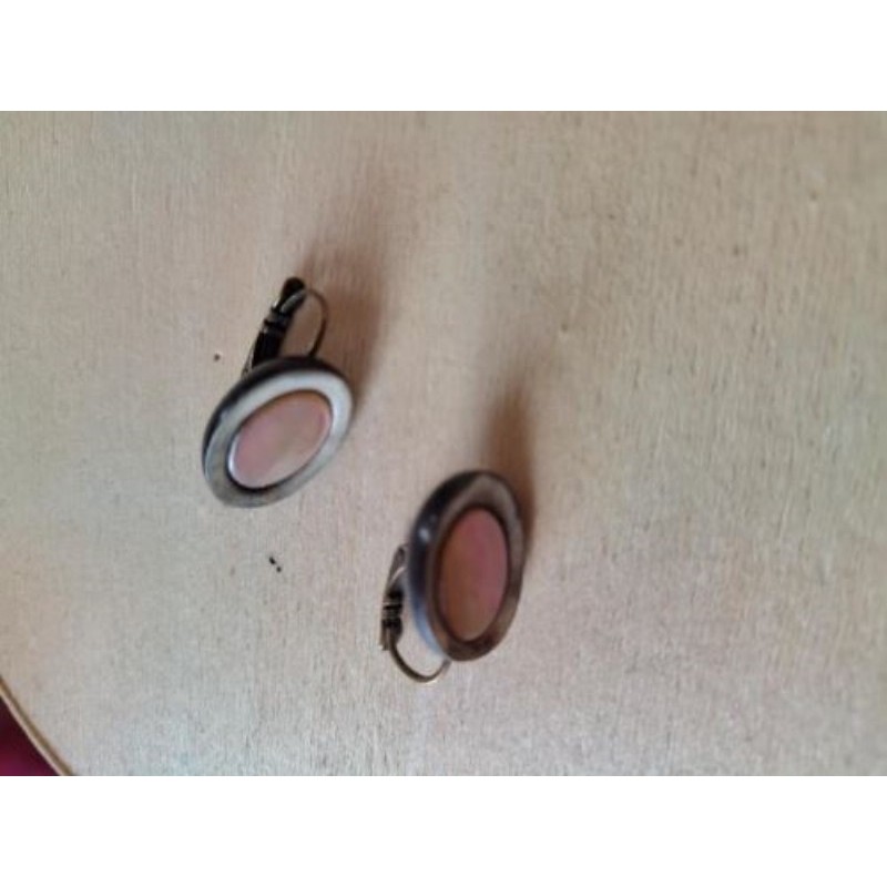 Ca-Boucles d'oreilles ovales