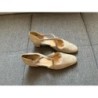 CHAUSSURES CUIR VEAU BEIGE T 37 1/2