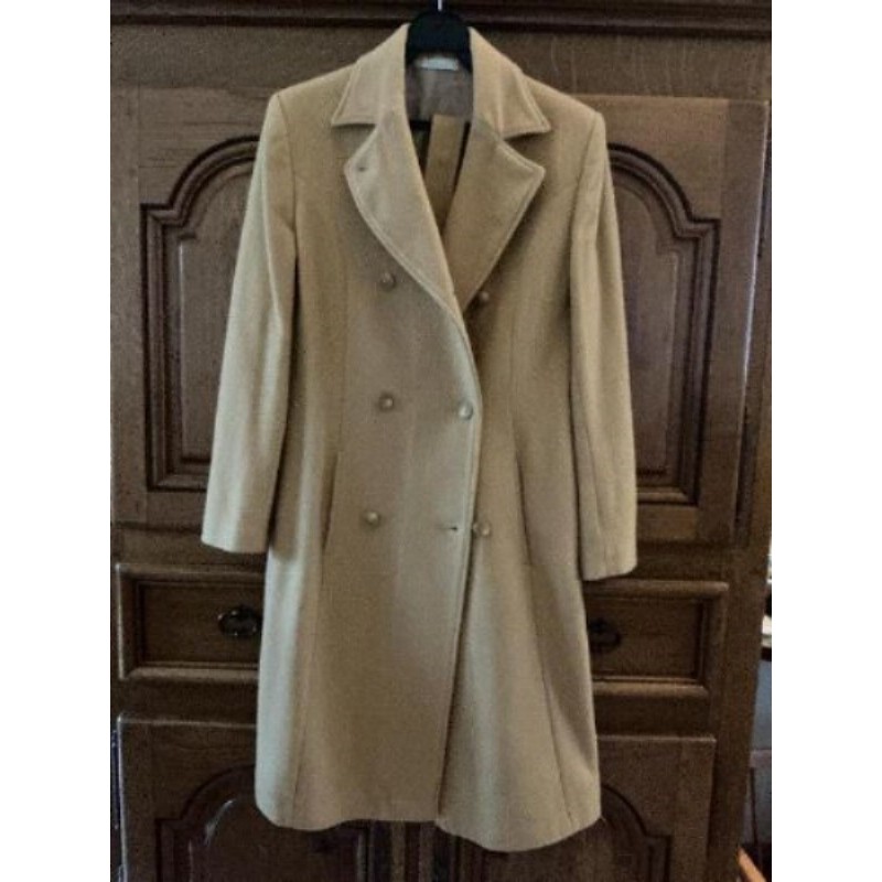 MANTEAU MARRON CLAIR T 38
