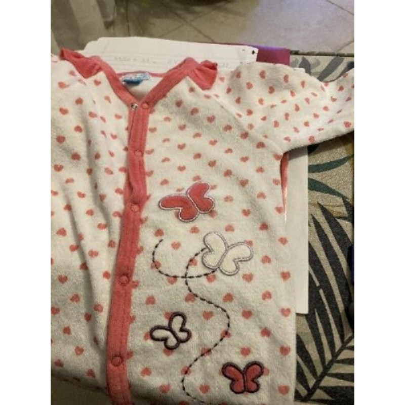 Pyjama petits cœurs 9 mois  Manon Valentin