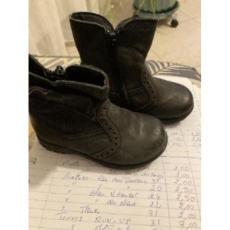 Bottines  bleues  22