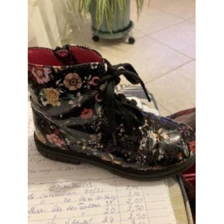 Bottines fleurs 31
