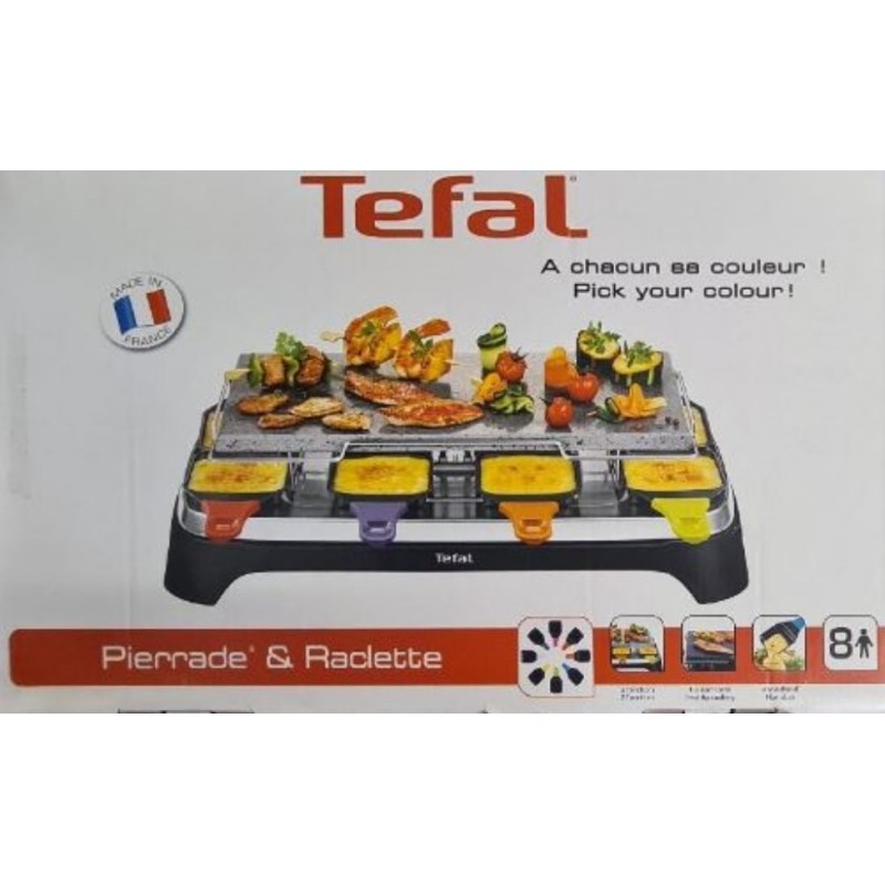 Pierrade et raclette Tefal 8 personnes
