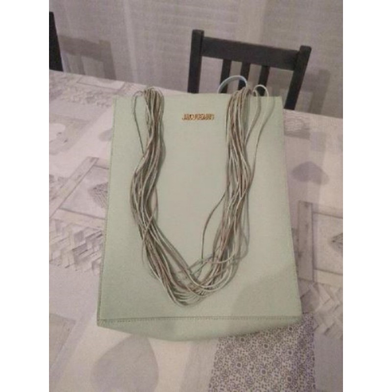 Sac jacquemus vert d eau