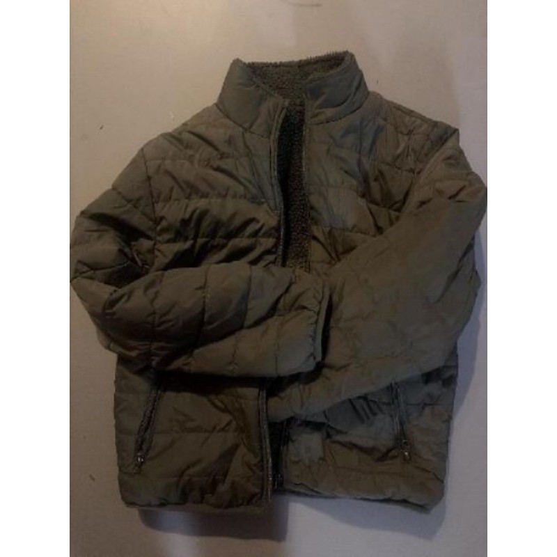Boiuson RÉVERSIBLE chaud 10-11 ans kaki et militaire 