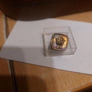 Pin's chrysler en argent et...