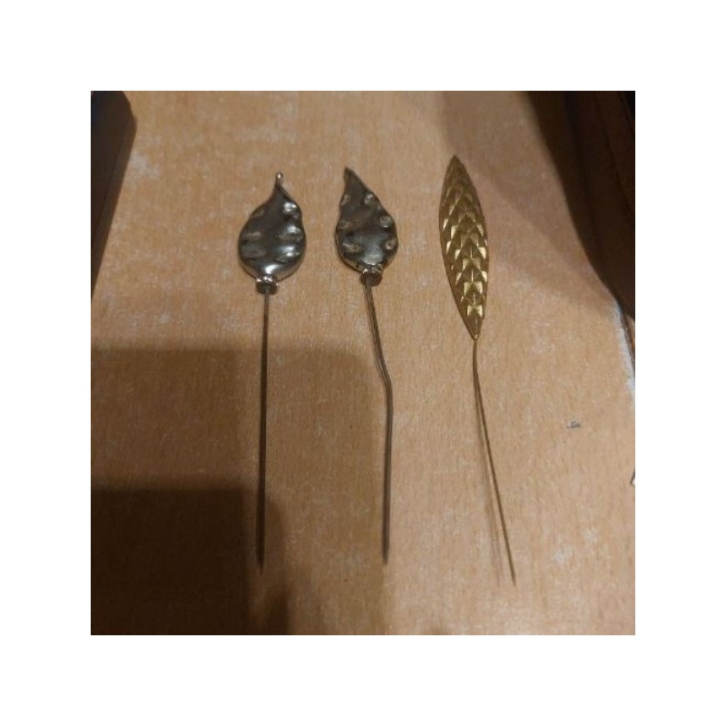 Lot de 3 pinces anciennes 