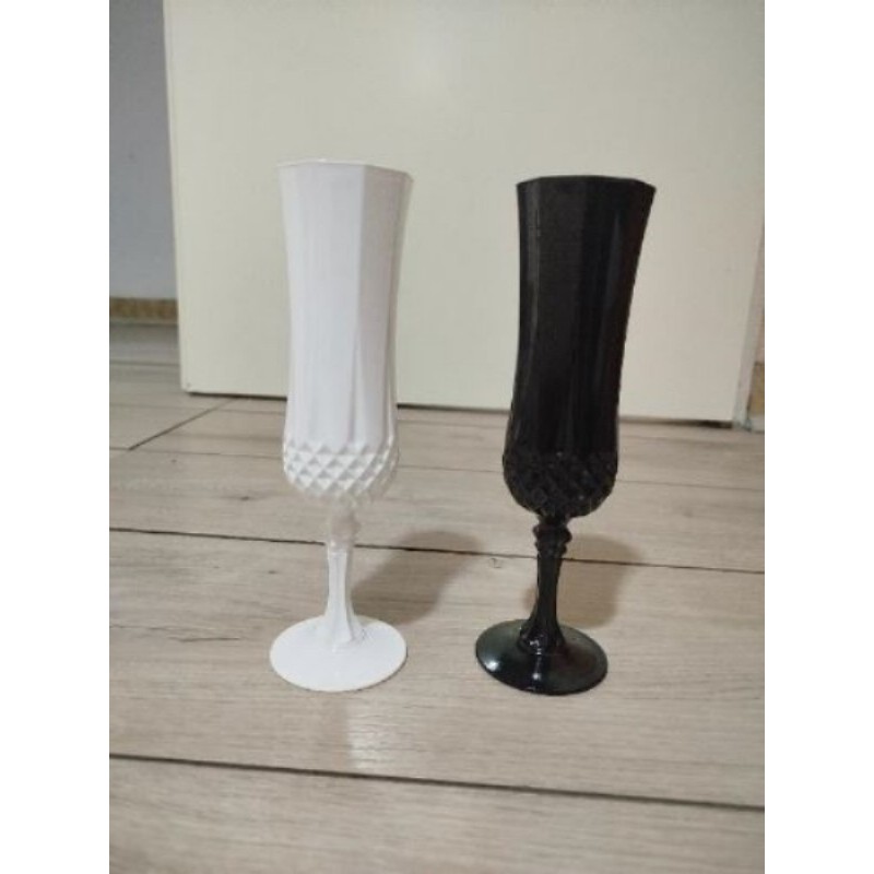 Duo flûtes à champagne cristal d'Arques 