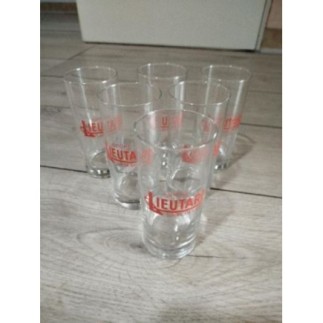 Lot de 6 verres à sirop...