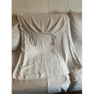 Robe bretelles beige TU