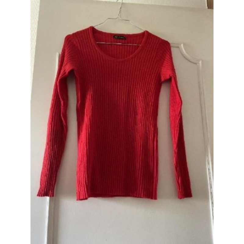 13/Pull rouge Kashmir Pringle Made in Scotland T S/M
