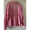 27/ Sous-pull, rose, col, roulé T M/L