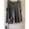 29/ pull gris T S/M
