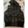 34/ doudoune sans manches noires, taille S Gemo