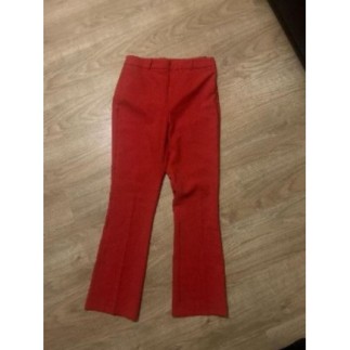 Pantalon Zara rouge