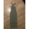 Robe verte Zara moulante taille s