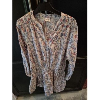 Robe TAO, rose à fleurs 12ans