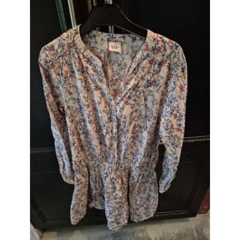 Robe TAO, rose à fleurs 12ans