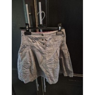 Jupe Lisa Rose grise 6ans