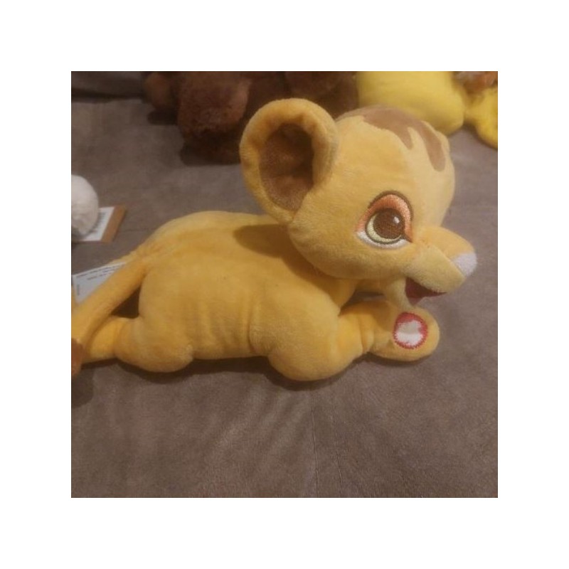 Peluche roi lion veilleuse
