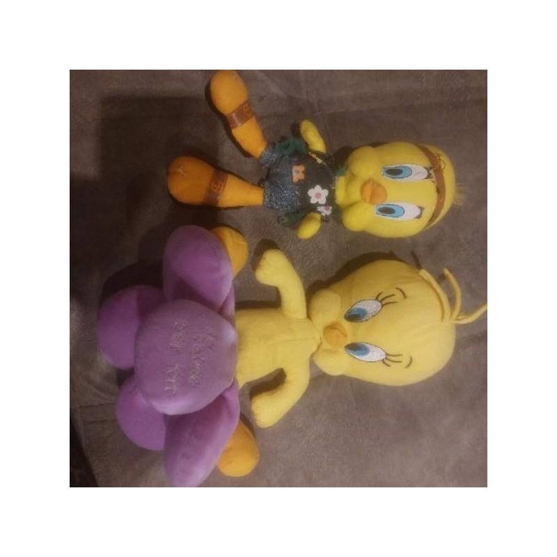 Peluche titi de titi et grosminet. À recoudre 0,5€ unité 