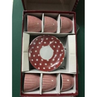 Kit de 6 tasses & coupelles...