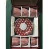 Kit de 6 tasses & coupelles - PAUSE CAFE (neuf)