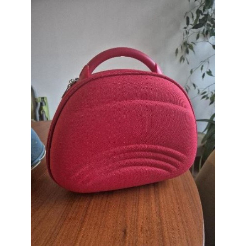 Malette vanity beauté couleur rouge