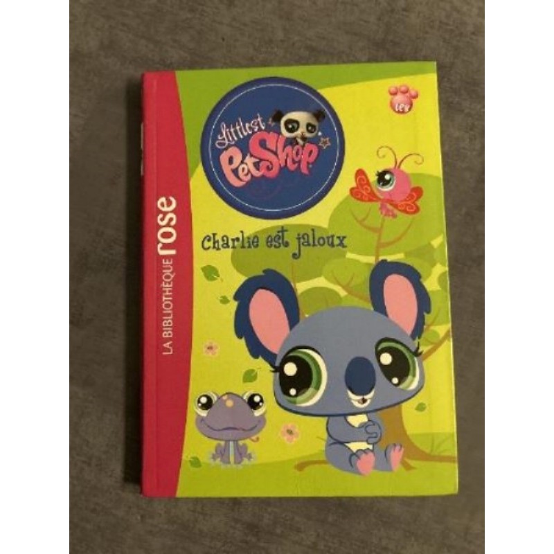 Livre bibliothèque rose Charlie est jaloux 