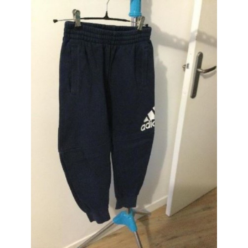 Pantalon de jogging bleu marine ADIDAS Taille 9/10ans
