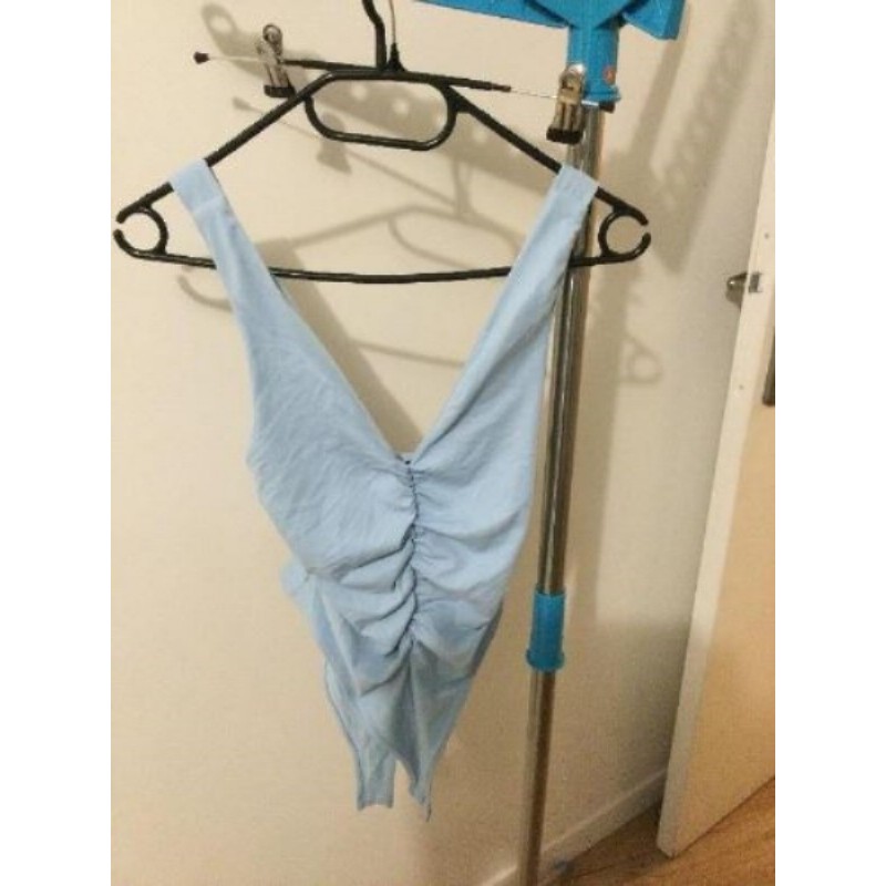 Body bleu clair ZARA tailleM