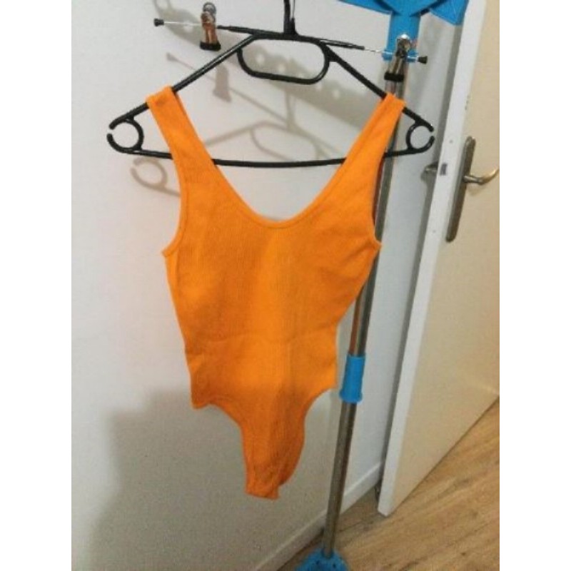 Body orange ZARA taille M