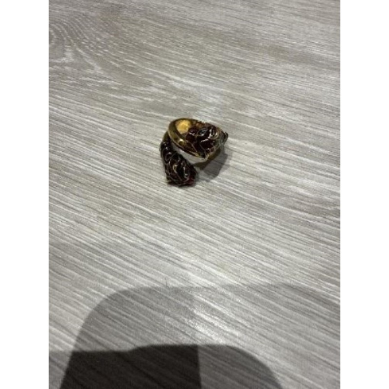 Bague Gucci tete tigre t.50 (prix boutique: 390€)