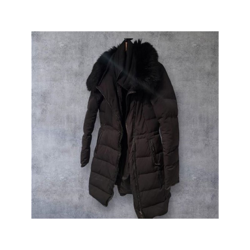 Manteau Sara basic noir taille S femme