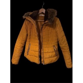 Blouson K.Zell jaune moutarde taille L femme