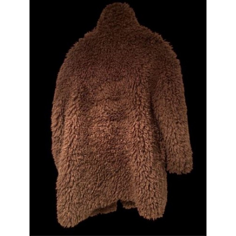 Manteau fourrure marron taille M femme