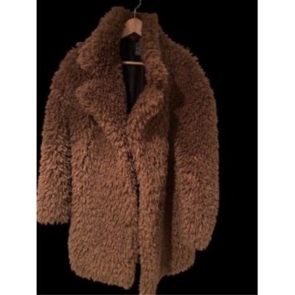 Manteau fourrure marron taille M femme