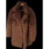 Manteau fourrure marron taille M femme