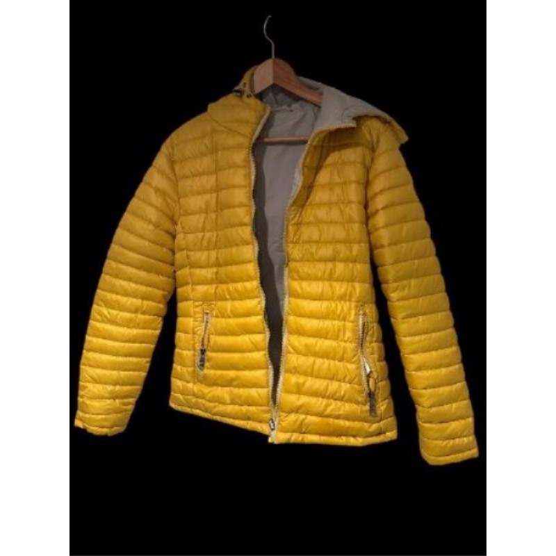 Blouson femmes jaunes avec capuche taille M