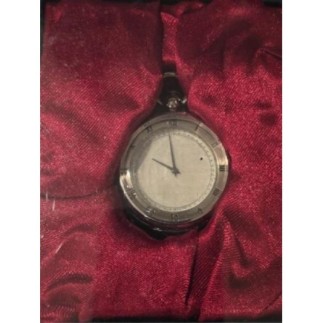 Chronomètre de luxe argenté 